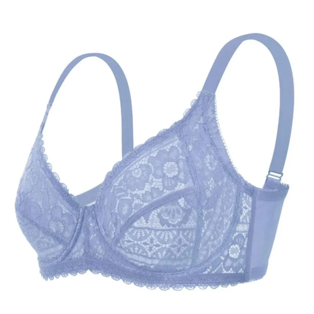 HSIA Leaf Flower Lace Unlined Bra